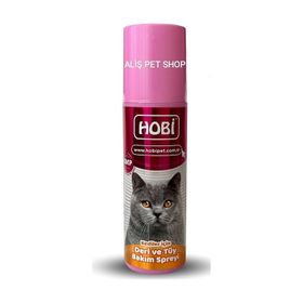 Hobi 200 ml Kediler İçin Deri ve Tüy Bakım Spreyi