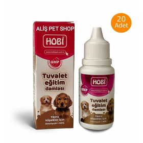 Hobi 30 ml 20 Adet Köpekler İçin Tuvalet Eğitim Damlası
