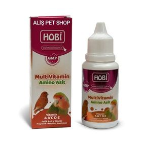 Hobi 30 ml Kuşlar İçin Multivitamin ve Aminoasit Takviyesi