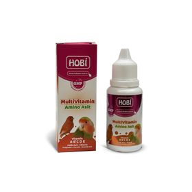 Hobi 30 ml Kuşlar İçin Multivitamin ve Aminoasit Takviyesi
