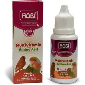 Hobi 30 ml Kuşlar İçin Multivitamin ve Aminoasit Takviyesi