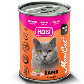 Hobi 400 gr Maxicat Kuzu Etli Yetişkin Kedi Konservesi