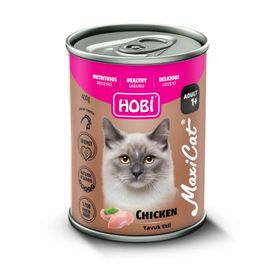 Hobi 400 gr Maxicat Tavuklu Kedi Konserve Mama