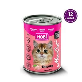 Hobi 400 gr Maxicat Tavuklu Yavru Kedi Konservesi