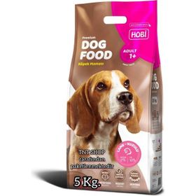 Hobi Dog Kuzu Etli ve Prinçli 5 kg Yetişkin Köpek Maması