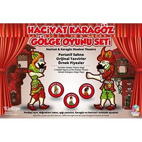 Hobi Eğitim Dünyası HED-021 Karagöz Hacivat Gölge Oyunu Seti