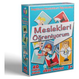 Hobi Eğitim Dünyası Meslekleri Öğreniyorum 2+İngilizce Destekli