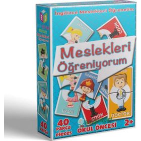 Hobi Eğitim Dünyası Meslekleri Öğreniyorum 2+İngilizce Destekli