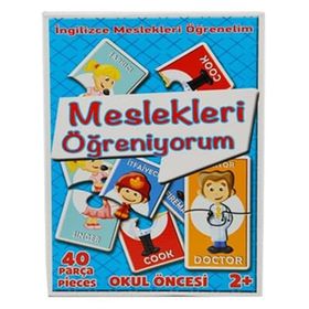 Hobi Eğitim Dünyası Meslekleri Öğreniyorum 2+İngilizce Destekli