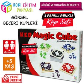 Hobi Eğitim HED 63 Görsel Beceri Küpleri
