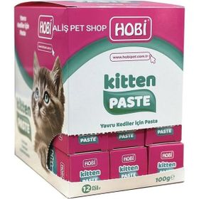 Hobi Kitten Paste 100x12 gr Yavru Kediler İçin Multivitamin Pastası