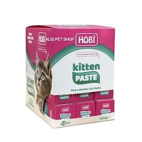 Hobi Kitten Paste 100x12 gr Yavru Kediler İçin Multivitamin Pastası