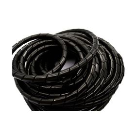 Hobi Mekatronik 5 mt x 6 mm Siyah Kablo Toplama Spirali