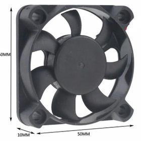 Hobi Mekatronik 50x50x10 5 V Kare Fan