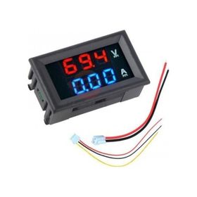Hobi Mekatronik DC 100V 10A Dijital Voltmetre Dijital Ampermetre