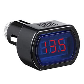 Hobi Mekatronik Dijital Voltmetre Çakmaklık Araba Akü Led Voltaj Göstergesi