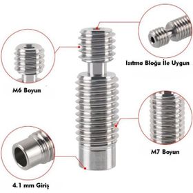 Hobi Mekatronik M6 M7 3x2 Teflonlu Setli Teflonlu Barrel