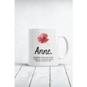Hobi Shop Anneye Özel Açıklamalı Hediyelik Tasarım Kupa Bardak