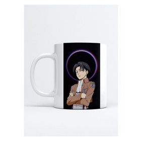Hobi Shop Attack on Titan Levi Ackerman Baskı Porselen Kupa Bardak