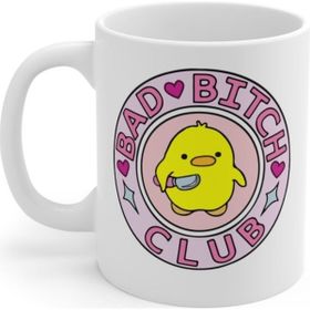 Hobi Shop Bad Bitch Club Baskılı Kupa Bardak