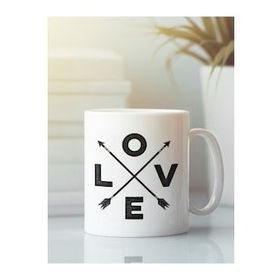 Hobi Shop Bardak Aşk Doğumgünü Sevgililer Günü Beyaz Kupa