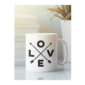 Hobi Shop Bardak Aşk Doğumgünü Sevgililer Günü Beyaz Kupa