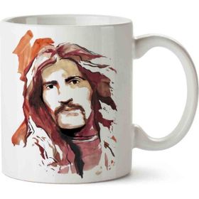 Hobi Shop Barış Manço Beyaz Porselen Kupa Bardak