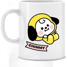 Hobi Shop BT21 Chımmy Bts Baskılı Beyaz Kupa Bardak