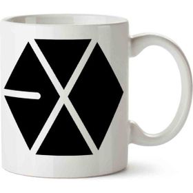 Hobi Shop Bts Logo Bts Beyaz Porselen Kupa Bardak