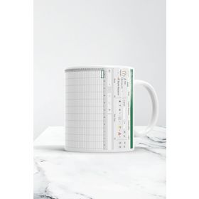 Hobi Shop Excel Sütun Muhasebeci Kupa Bardak