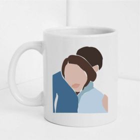 Hobi Shop Figürlü Baskılı Beyaz Kupa Bardak