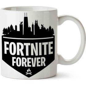 Hobi Shop Fortnite Forever Battle Royale Beyaz Porselen Kupa Bardak