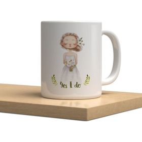 Hobi Shop G29 - Aşk Sevgi Sevgililer Günü Evlilik Beyaz Kupa Bardak