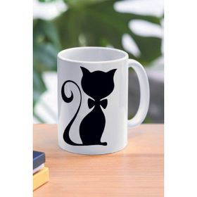 Hobi Shop Kedi Tasarım Kupa Bardak