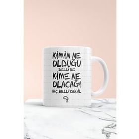 Hobi Shop Kimin Ne Olduğu Belli Baskılı Kupa Bardak