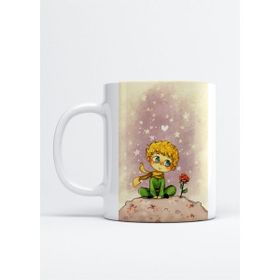 Hobi Shop Küçük Prens Baskılı Porselen Kupa Bardak