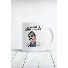 Hobi Shop Kurtlar Vadisi Pala E Biz Boşuna Mı Buradayız Babayiğit Baskılı Kupa