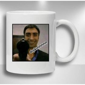 Hobi Shop Kurtlar Vadisi Polat Komik Baskılı Beyaz Kupa Bardak