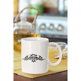 Hobi Shop Motif Baskılı Porselen Kupa Bardak