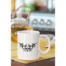 Hobi Shop Motif Baskılı Porselen Kupa Bardak