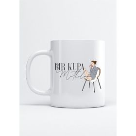 Hobi Shop Mutluluk Baskı Porselen Kupa Bardak