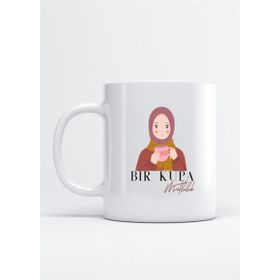 Hobi Shop Mutluluk Baskı Porselen Kupa Bardak