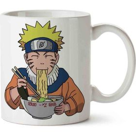 Hobi Shop Naruto Uzumaki Ichiraku Ramen Noodles Beyaz Porselen Kupa Bardak