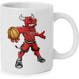 Hobi Shop Nba Chicago Bulls Maskot Beyaz Kupa Bardak