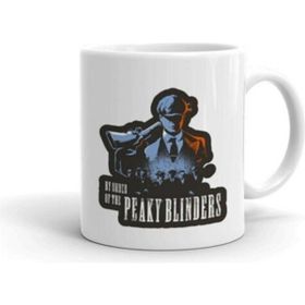 Hobi Shop Peaky Blinders Baskılı Beyaz Kupa Bardak