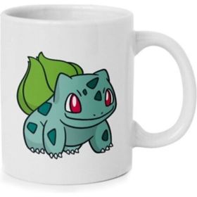 Hobi Shop Pokemon Bulbasaur Baskılı Beyaz Kupa Bardak