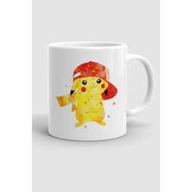 Hobi Shop Pokemon Pikachu Beyaz Kupa Bardak