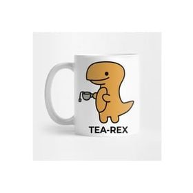 Hobi Shop Printhome Tea Rex Baskılı 1 Sınıf Beyaz Porselen Kupa Bardak