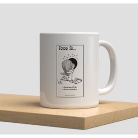 Hobi Shop Sarah Kay Yeni Yıl Yılbaşı Çam Ağacı Hediye Paketi Beyaz Kupa Bardak
