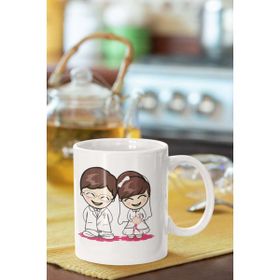Hobi Shop Sevgililer Gününe Özel Baskı Porselen Beyaz Kupa